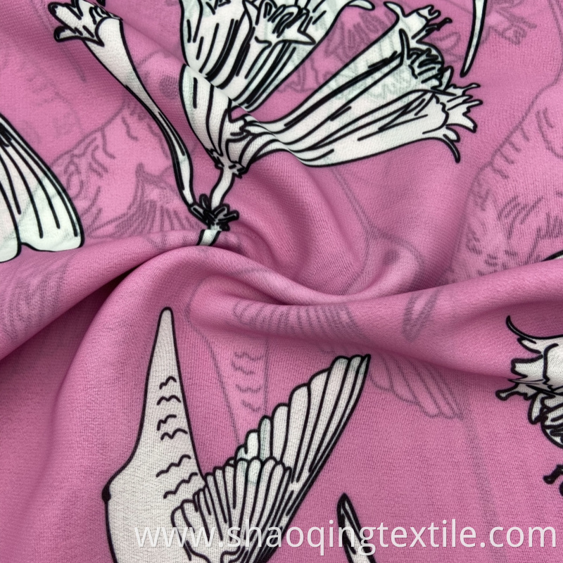 Printed Pure Polyester Fabric Jpg